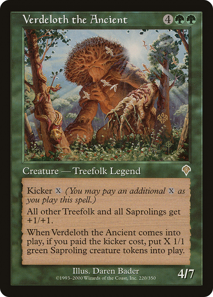 Verdeloth the Ancient (INV-220) [Invasion]