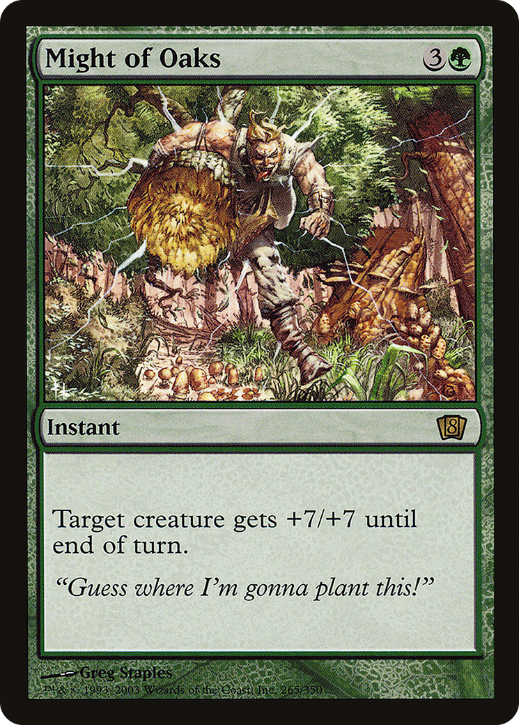 Might of Oaks (8ED-265) [8th Edition] Foil