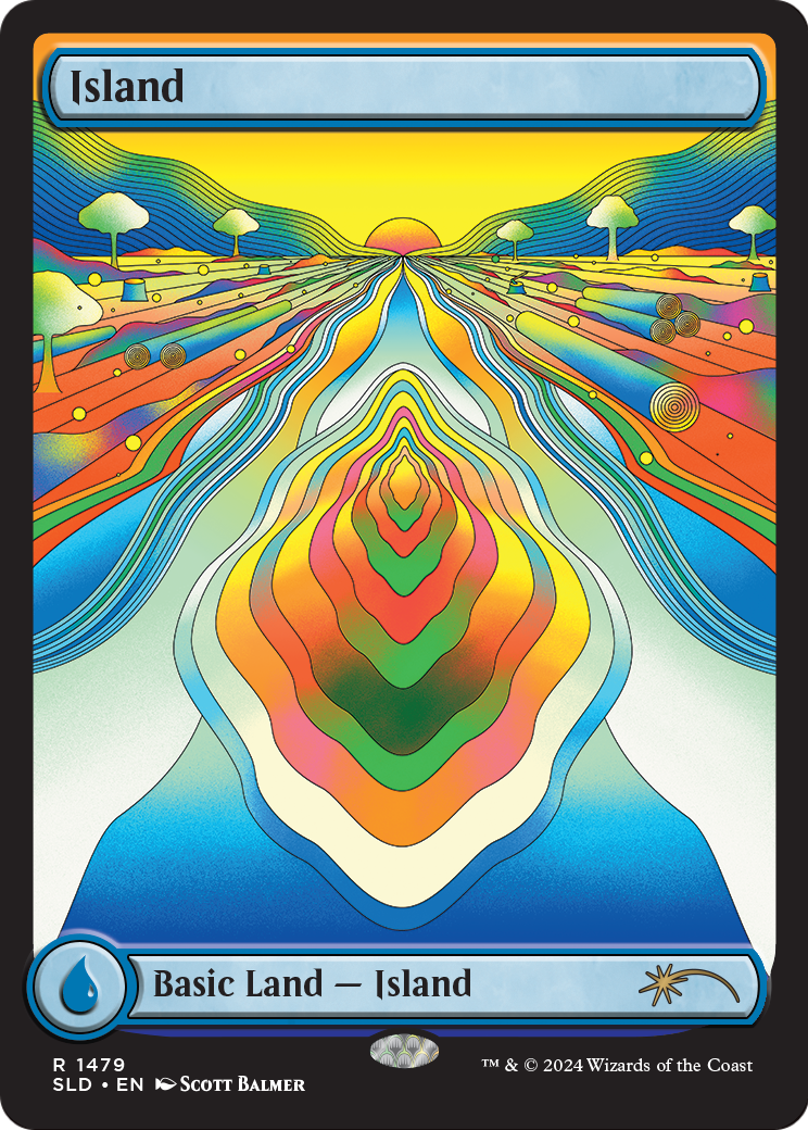Island (SLD-1479) [Secret Lair Drop] Foil