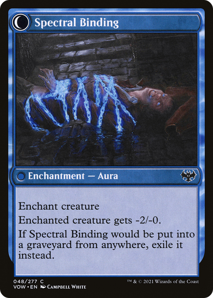 Binding Geist (VOW-048) [Innistrad: Crimson Vow] Foil