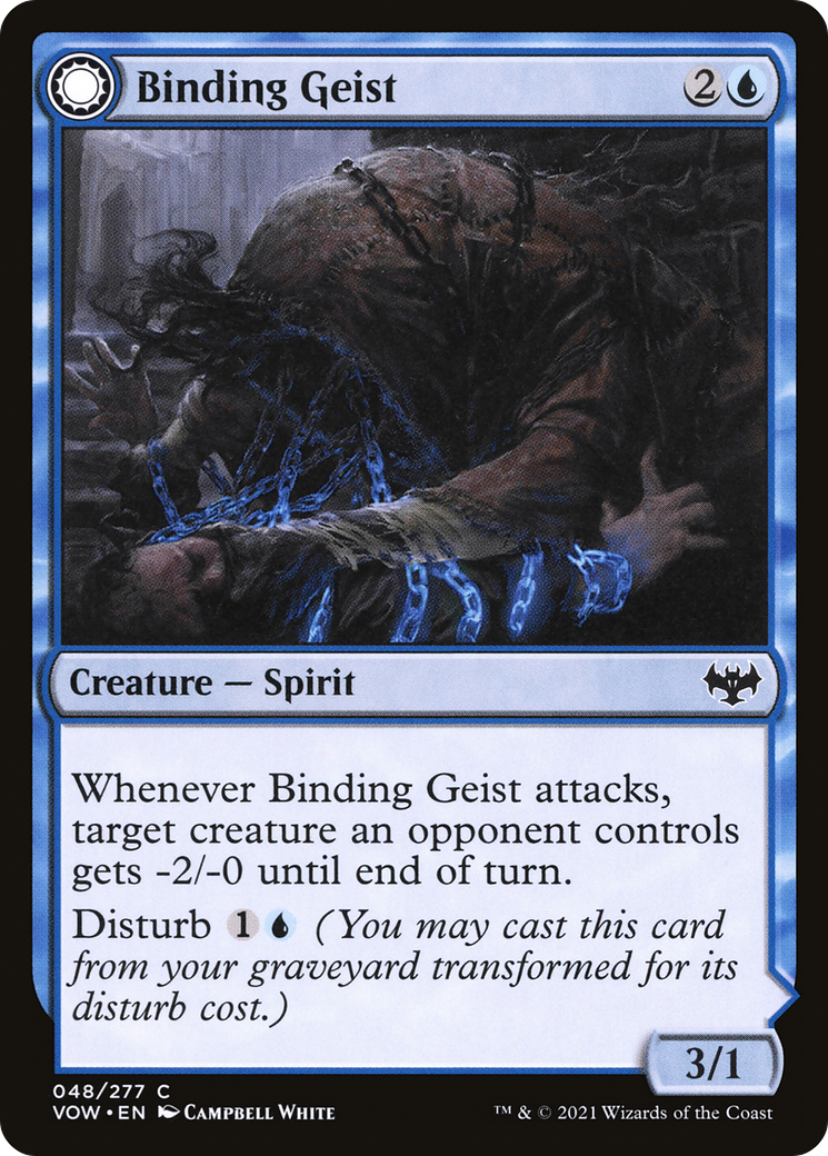 Binding Geist (VOW-048) [Innistrad: Crimson Vow]