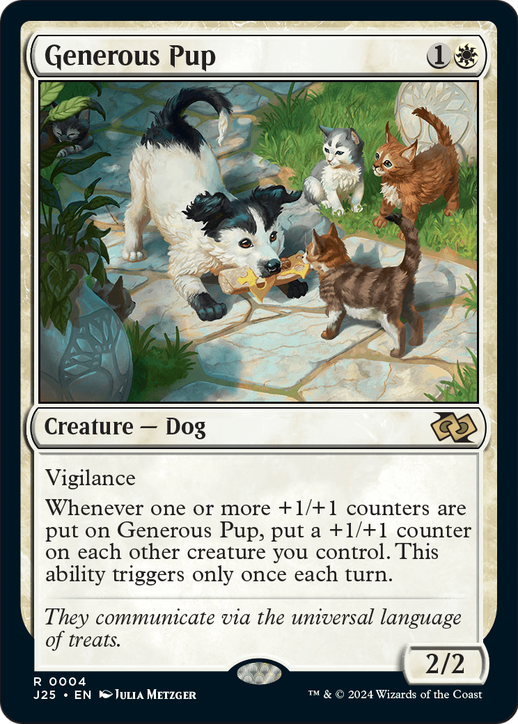 Generous Pup (J25-004) [Foundations Jumpstart]