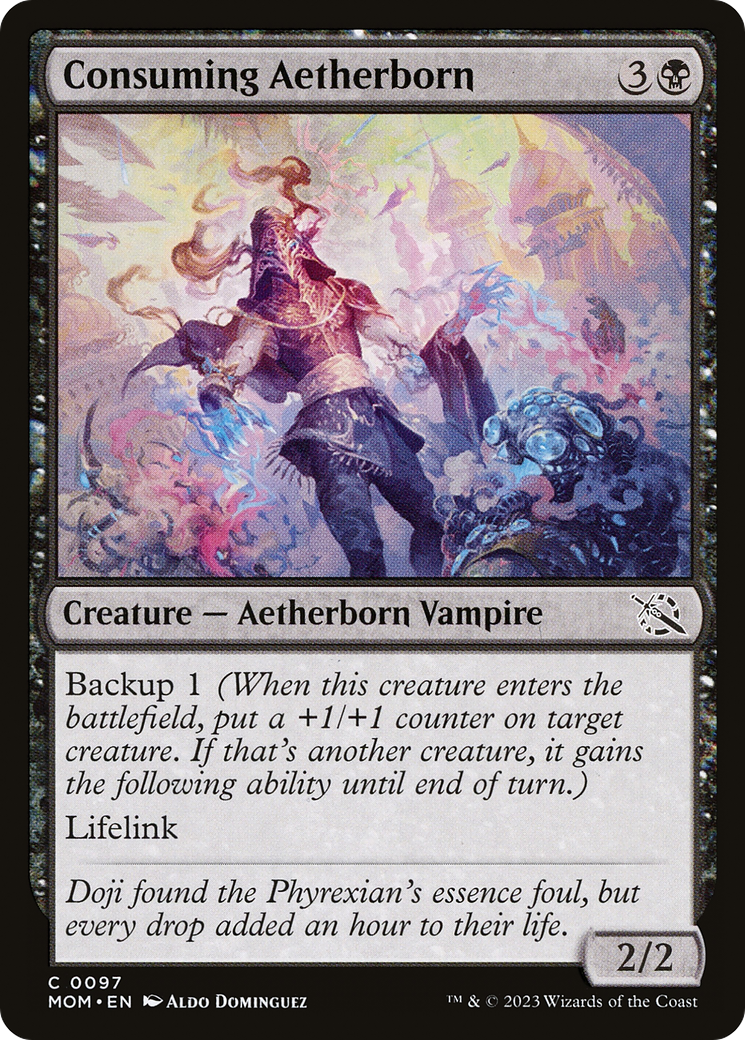 Consuming Aetherborn (MOM-097) [March of the Machine]