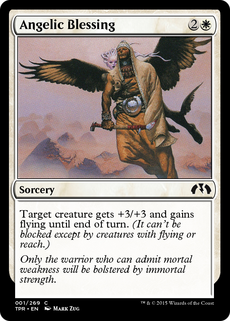 Angelic Blessing (TPR-001) [Tempest Remastered] Foil