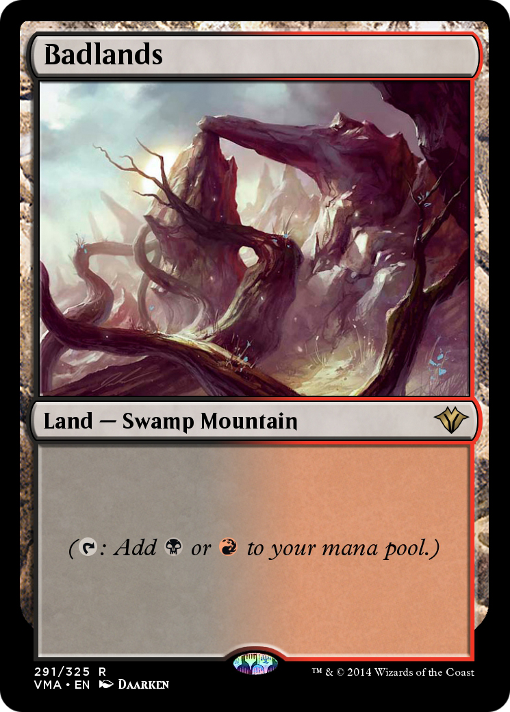 Badlands (VMA-291) [Vintage Masters] Foil