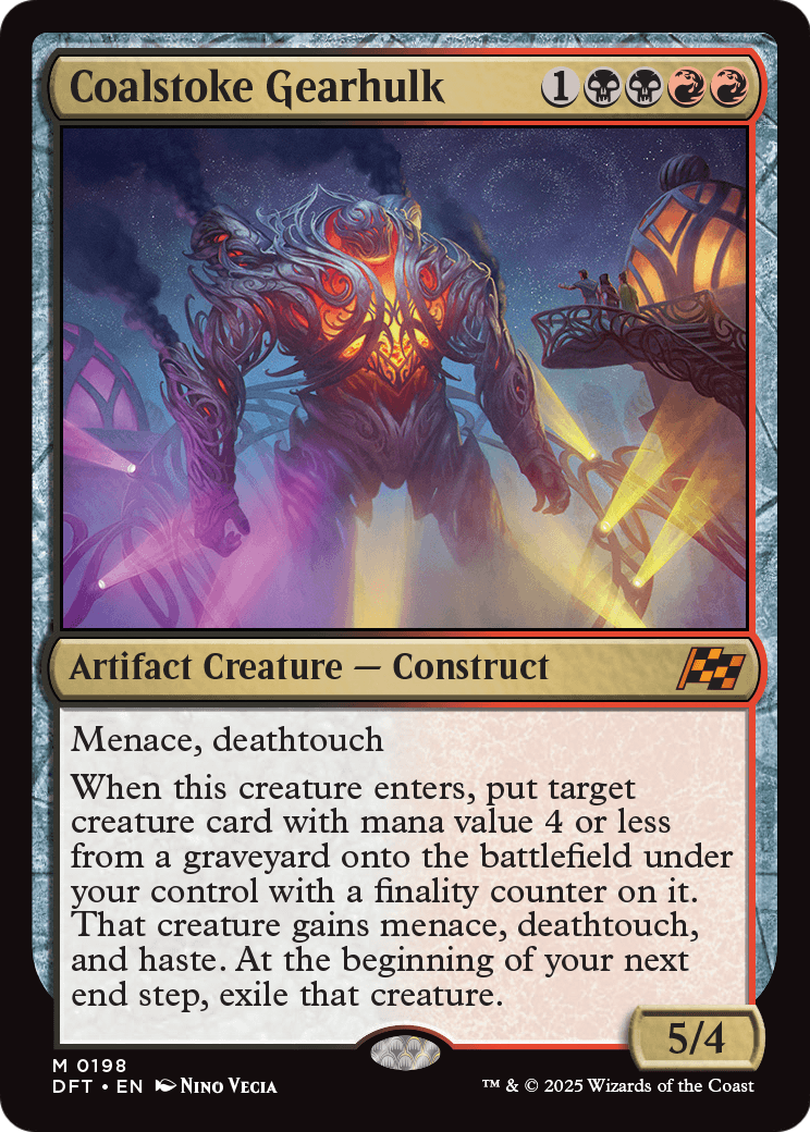 Coalstoke Gearhulk (DFT-198) [Aetherdrift]