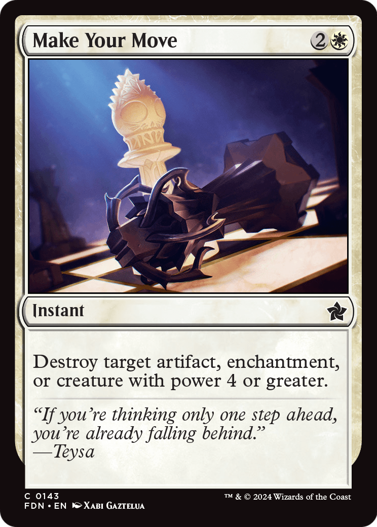 Make Your Move (FDN-143) [Foundations] Foil