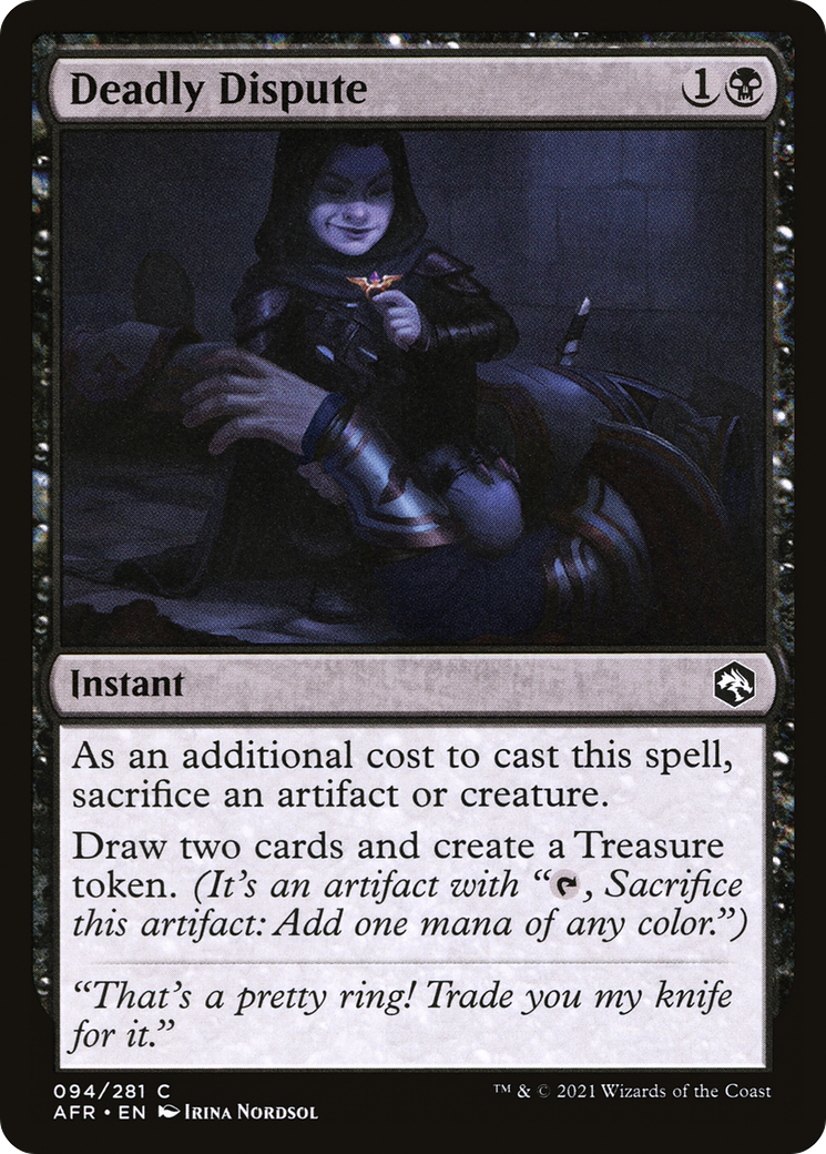 Deadly Dispute (AFR-094) [Adventures in the Forgotten Realms]