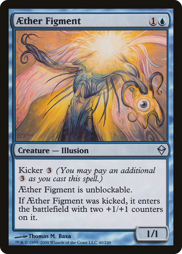 Aether Figment (ZEN-040) [Zendikar]
