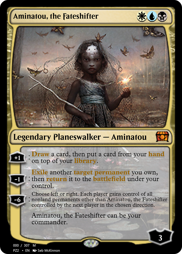 Aminatou, the Fateshifter (PZ2-70763) [Treasure Chest] Foil