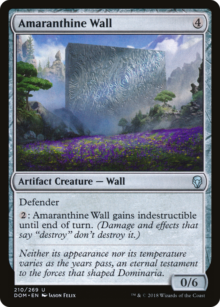 Amaranthine Wall (DOM-210) [Dominaria]