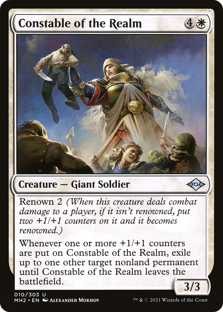 Constable of the Realm (MH2-010) [Modern Horizons 2] Foil