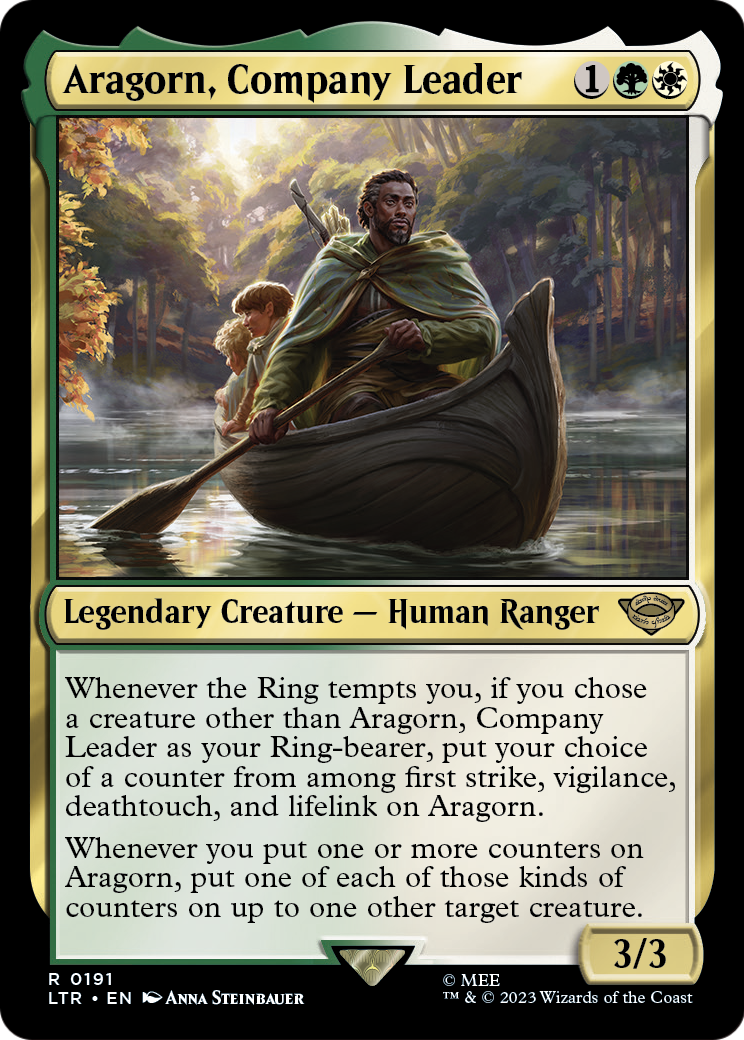 Aragorn, Company Leader (LTR-191) [The Lord of the Rings: Tales of Middle-earth]