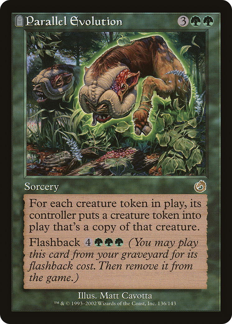 Parallel Evolution (TOR-136) [Torment] Foil