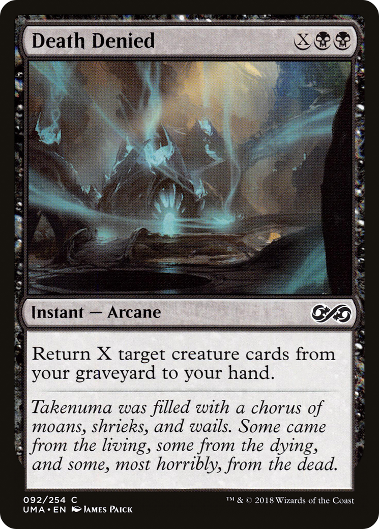 Death Denied (UMA-092) [Ultimate Masters] Foil