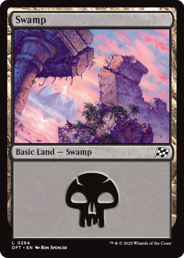 Swamp (DFT-284) [Aetherdrift] Foil