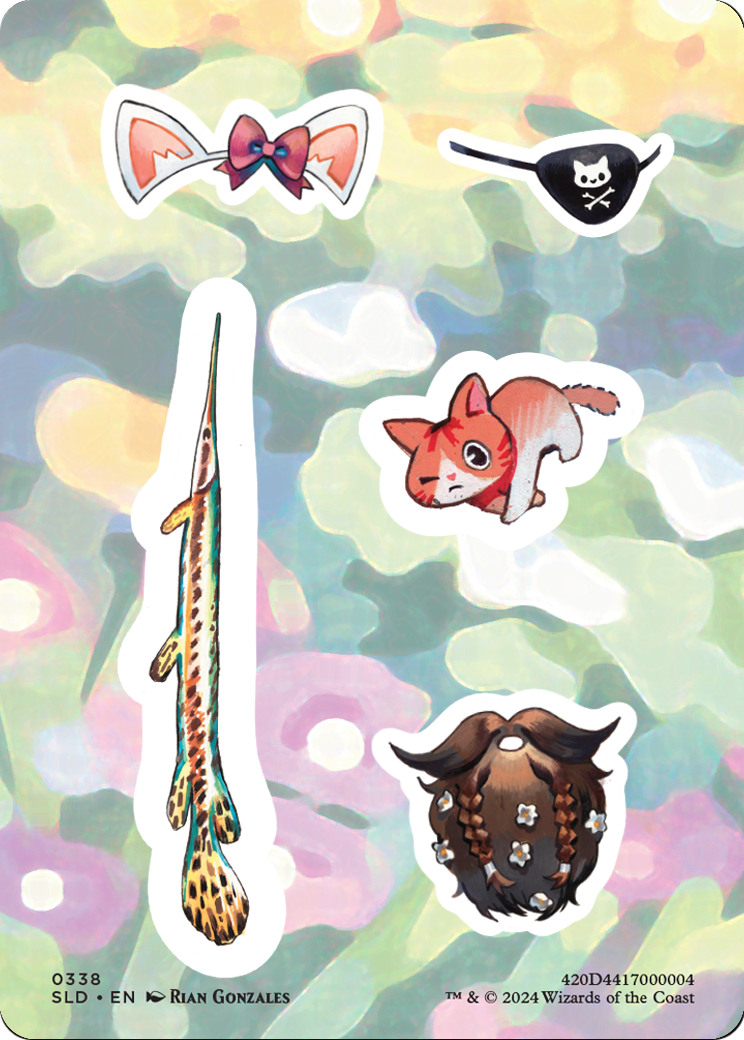 Sticker sheet (SLD-338) [Secret Lair Drop]