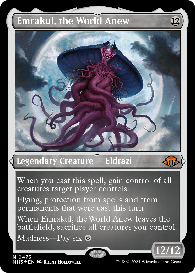 Emrakul, the World Anew (Foil Etched) (MH3-473) [Modern Horizons 3] Foil