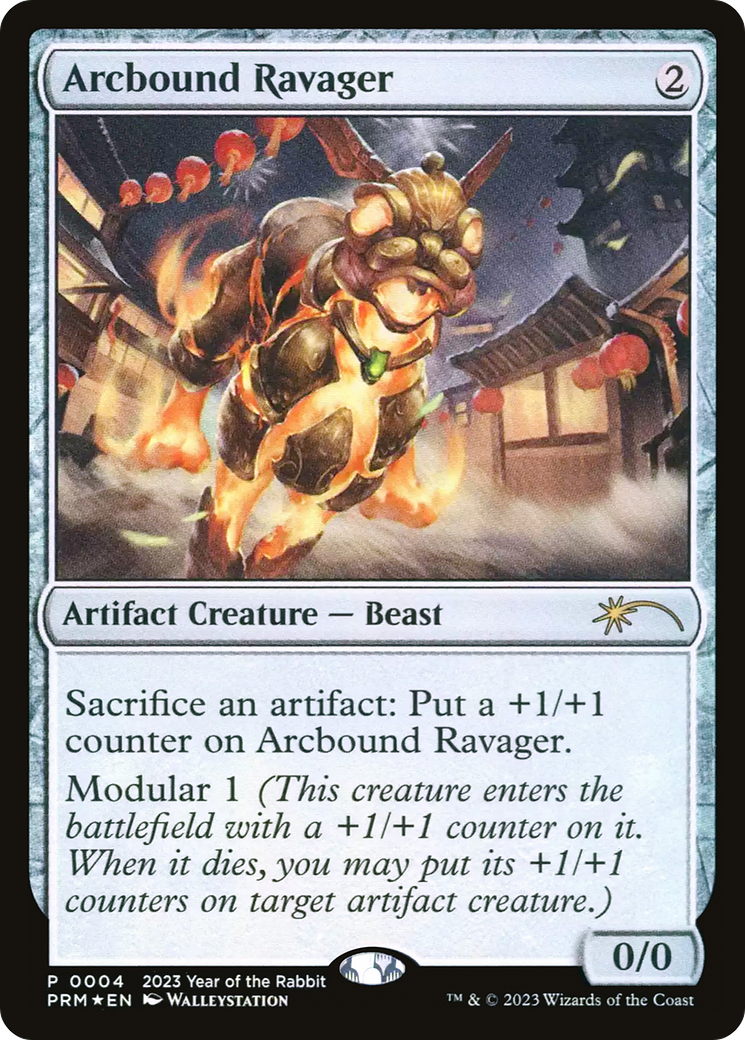 Arcbound Ravager (Year of the Rabbit 2023) (UMP-004) [Year of the Rabbit 2023] Foil