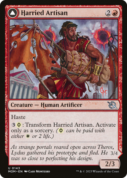 Harried Artisan (MOM-143) [March of the Machine] Foil