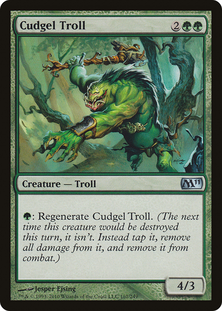 Cudgel Troll (M11-167) [Magic 2011]