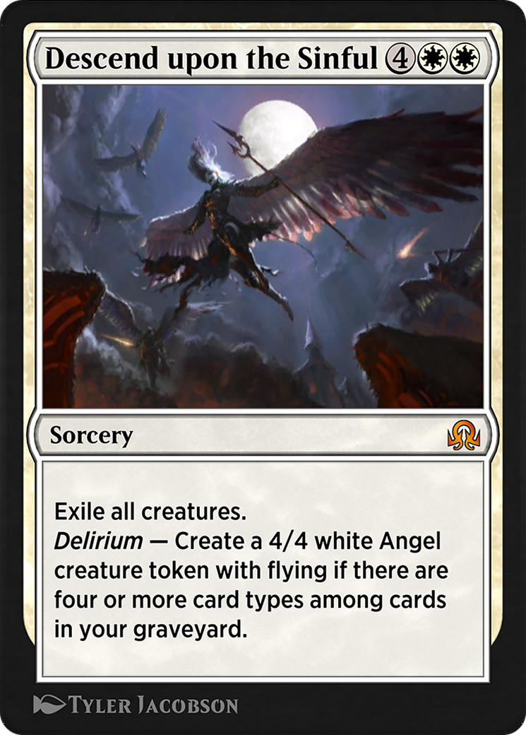 Descend upon the Sinful (SIR-024) [Shadows over Innistrad Remastered]