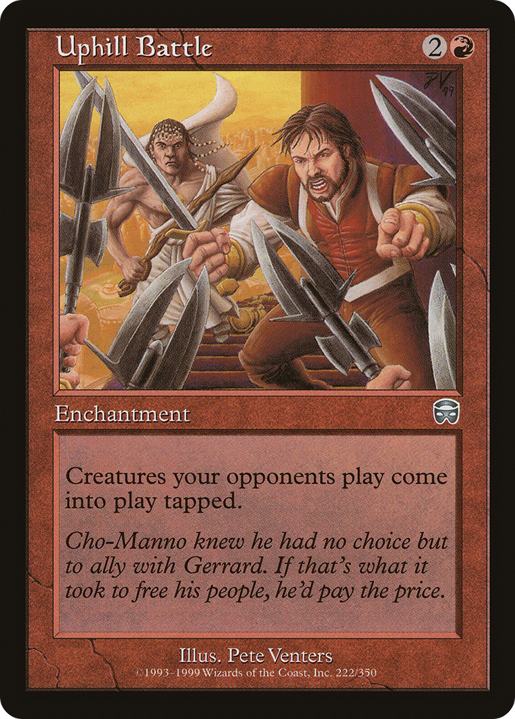 Uphill Battle (MMQ-222) [Mercadian Masques] Foil