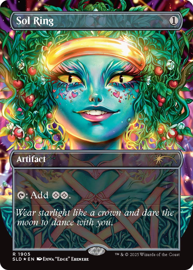 Sol Ring (SLD-1905) (Borderless) [Secret Lair Drop] Foil