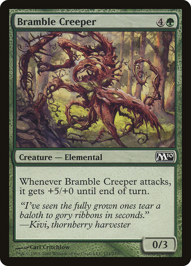 Bramble Creeper (M10-171) [Magic 2010]