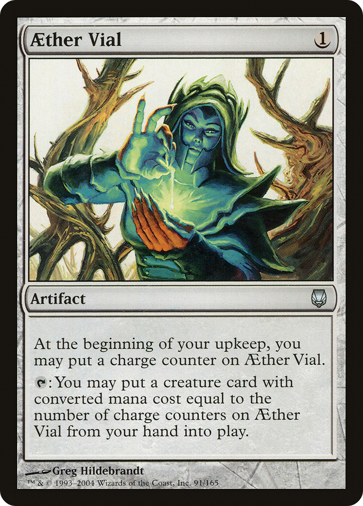 Aether Vial (DST-091) [Darksteel]