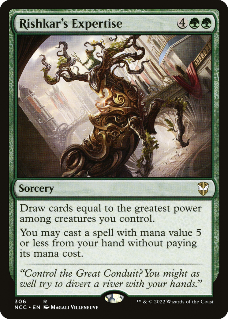 Rishkar's Expertise (NCC-306) [New Capenna Commander]