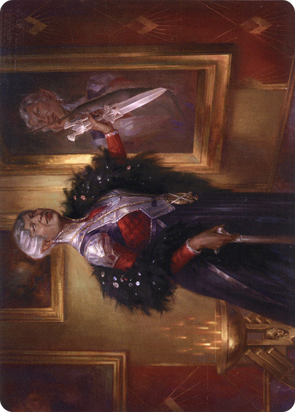 Evelyn, the Covetous // Evelyn, the Covetous (ASNC-024) (Borderless) [New Capenna Art Series] Foil