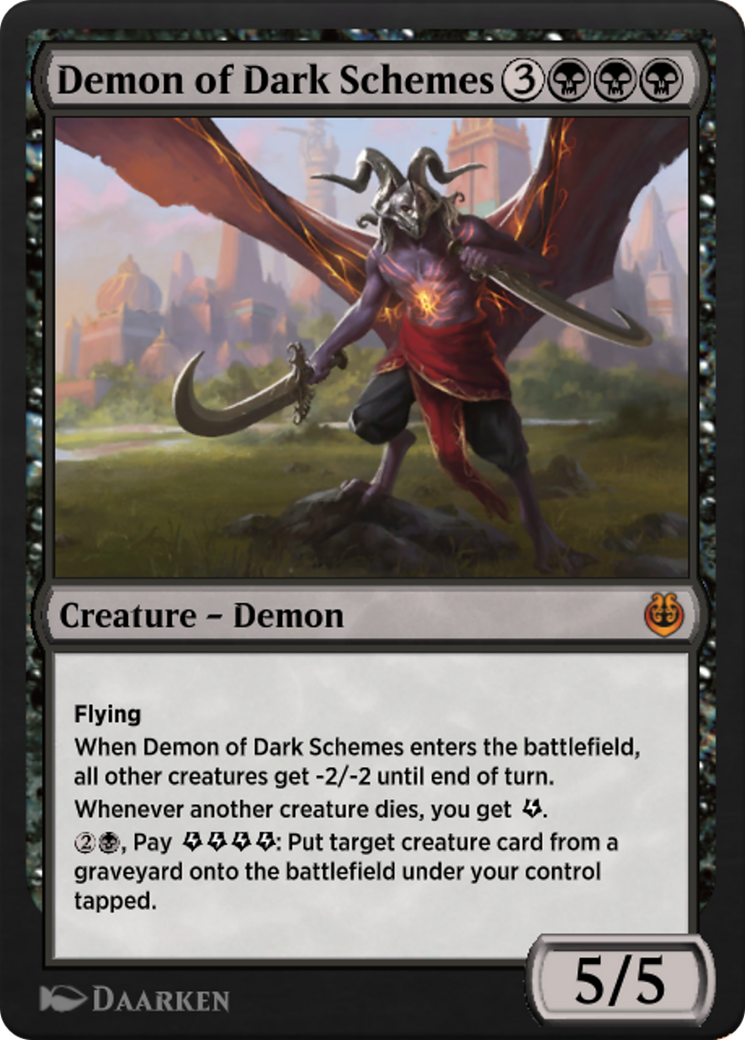 Demon of Dark Schemes (KLR-080) [Kaladesh Remastered]