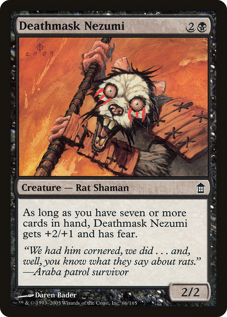 Deathmask Nezumi (SOK-066) [Saviors of Kamigawa] Foil