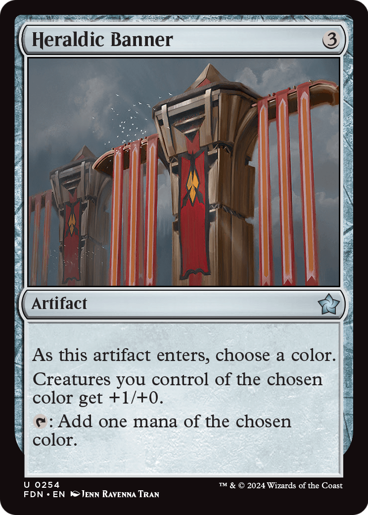 Heraldic Banner (FDN-254) [Foundations]