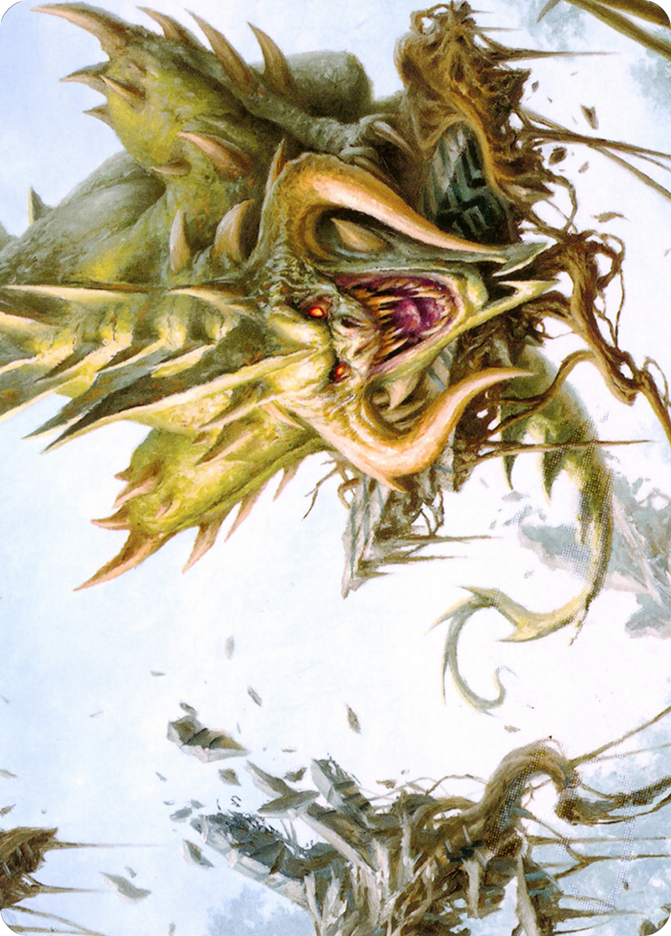 Canopy Baloth // Canopy Baloth (AZNR-070) (Borderless) [Zendikar Rising Art Series] Foil