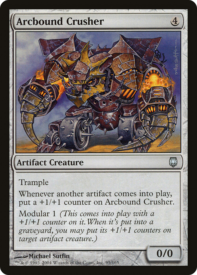 Arcbound Crusher (DST-095) [Darksteel] Foil