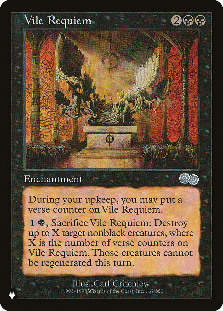 Vile Requiem (LIST-USG-167) [The List]