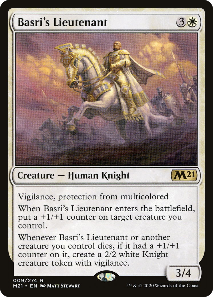 Basri's Lieutenant (M21-009) [Core Set 2021] Foil