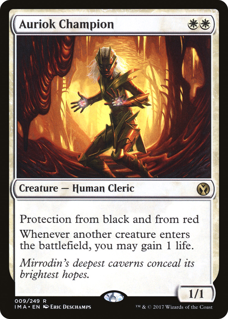 Auriok Champion (IMA-009) [Iconic Masters]