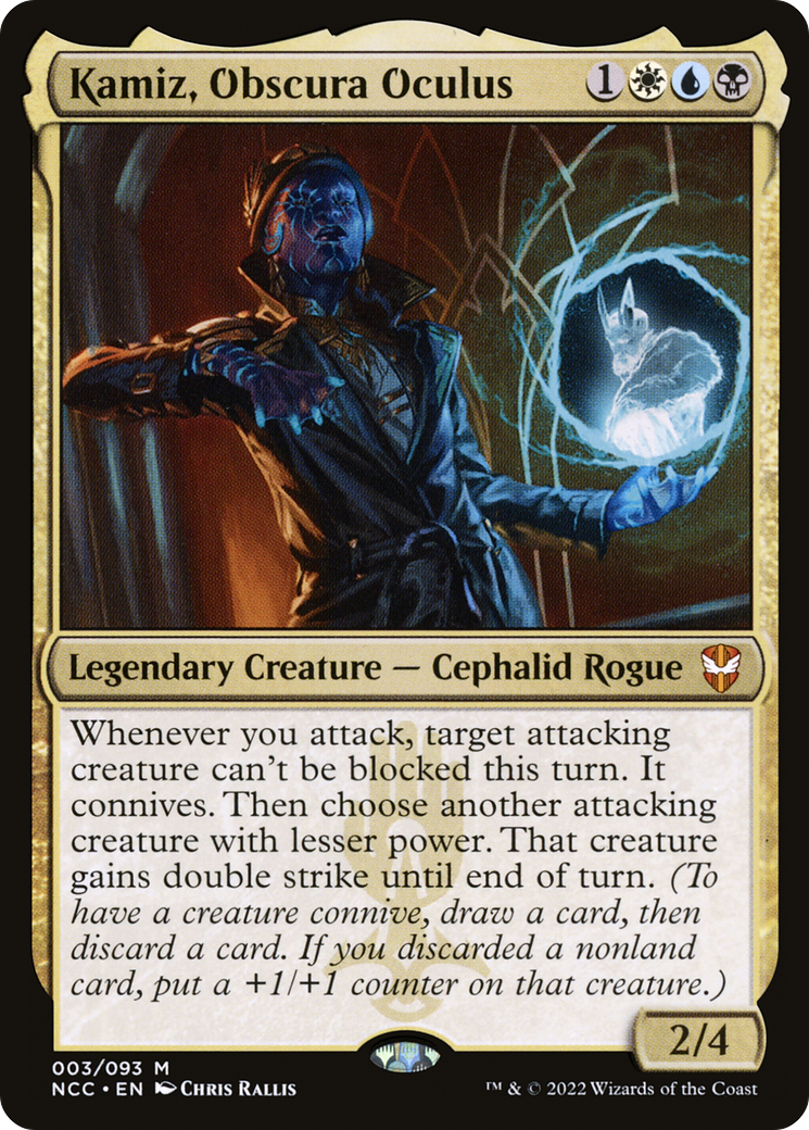 Kamiz, Obscura Oculus (NCC-003) [New Capenna Commander] Foil