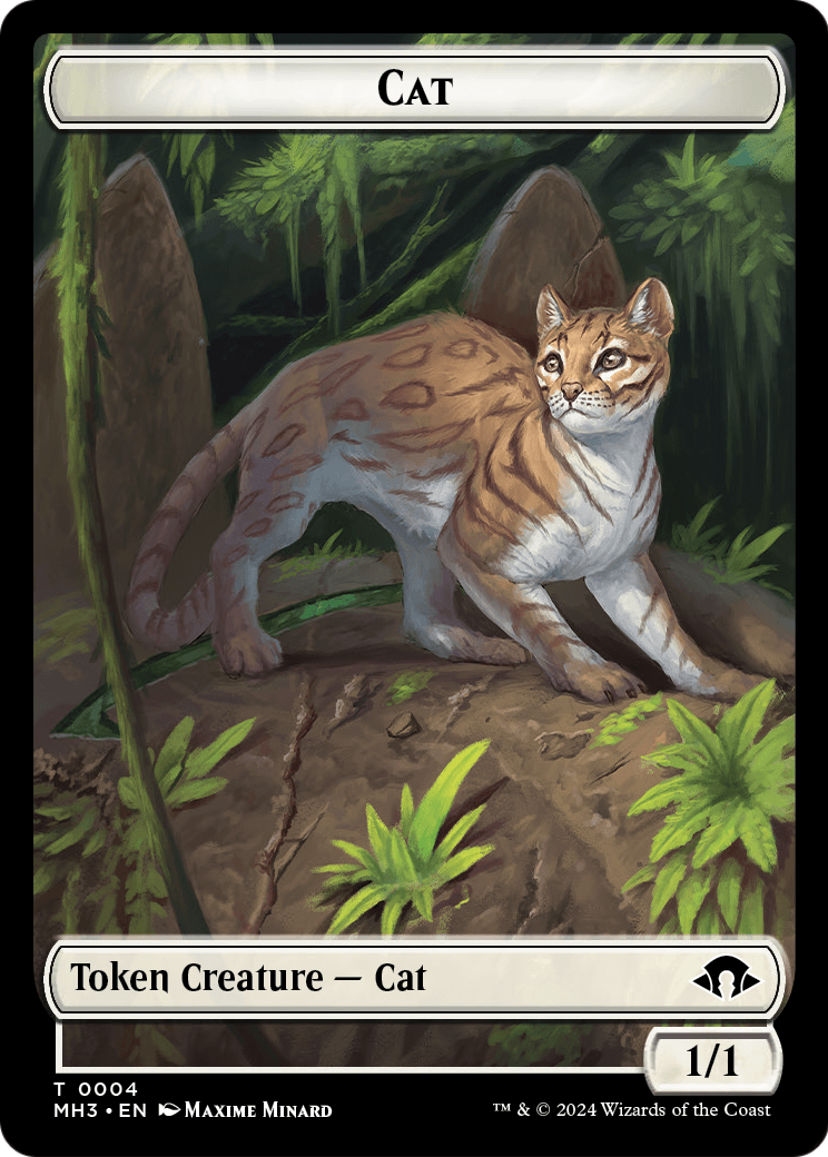 Cat (TMH3-004) [Modern Horizons 3 Tokens]