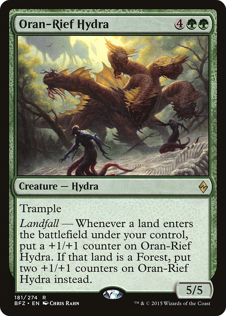 Oran-Rief Hydra (BFZ-181) [Battle for Zendikar] Foil