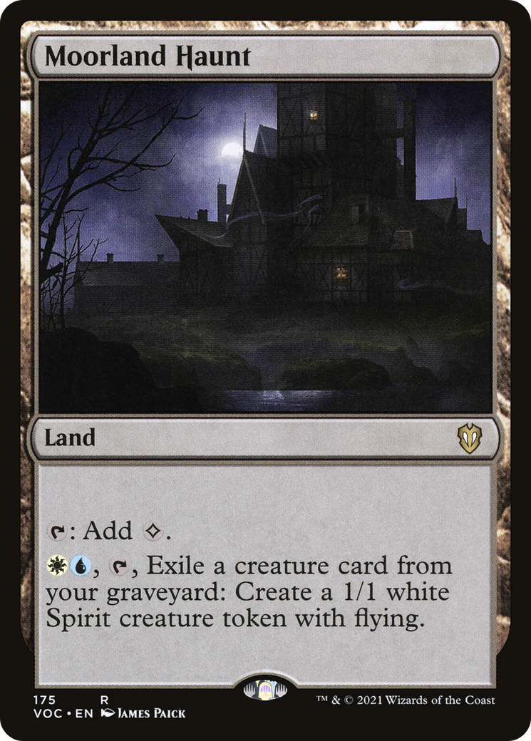 Moorland Haunt (VOC-175) [Crimson Vow Commander]