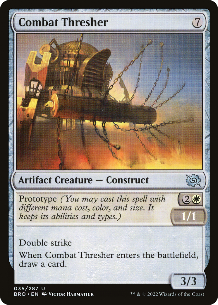 Combat Thresher (BRO-035) [The Brothers' War]