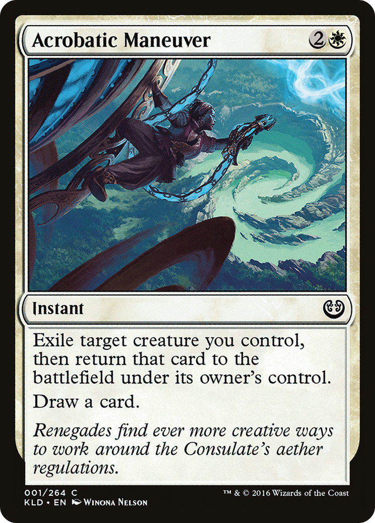 Acrobatic Maneuver (KLD-001) [Kaladesh]