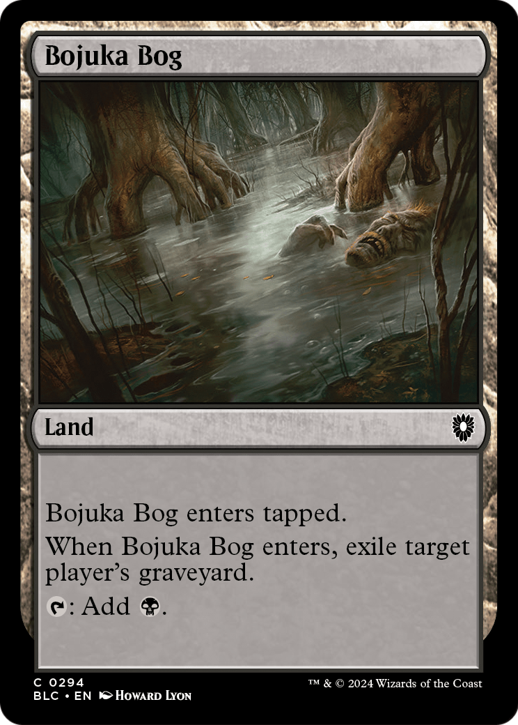Bojuka Bog (BLC-294) [Bloomburrow Commander]