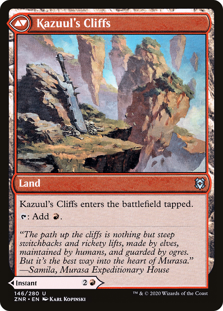 Kazuul's Fury (ZNR-146) [Zendikar Rising] Foil