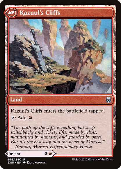 Kazuul's Fury (ZNR-146) [Zendikar Rising] Foil