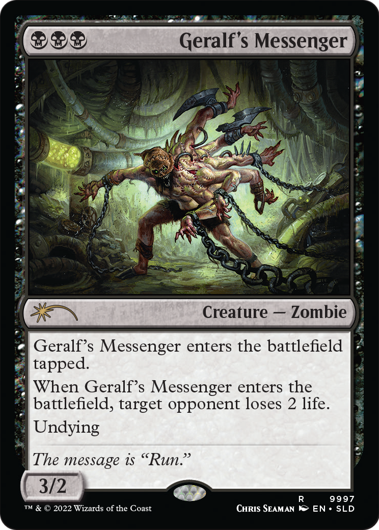 Geralf's Messenger (SLD-9997) [Secret Lair Drop]